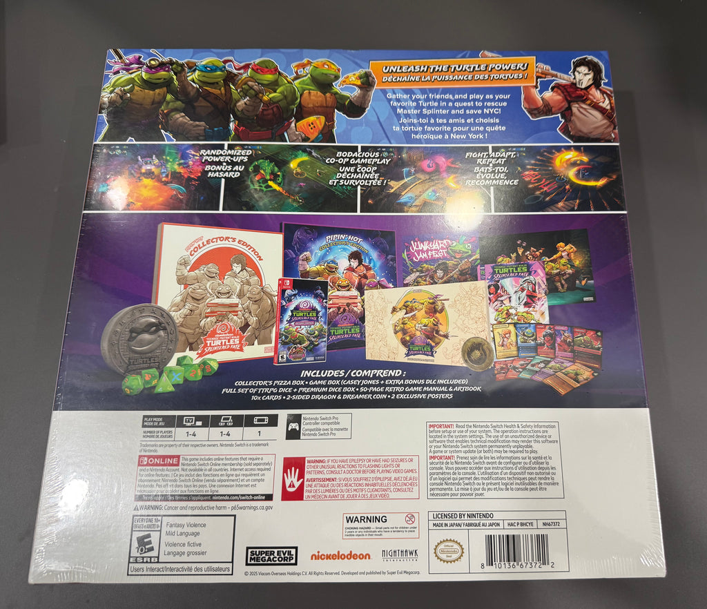 Teenage Mutant Ninja Turtles: Splintered Fate Pipin Hot
Collectors Edition