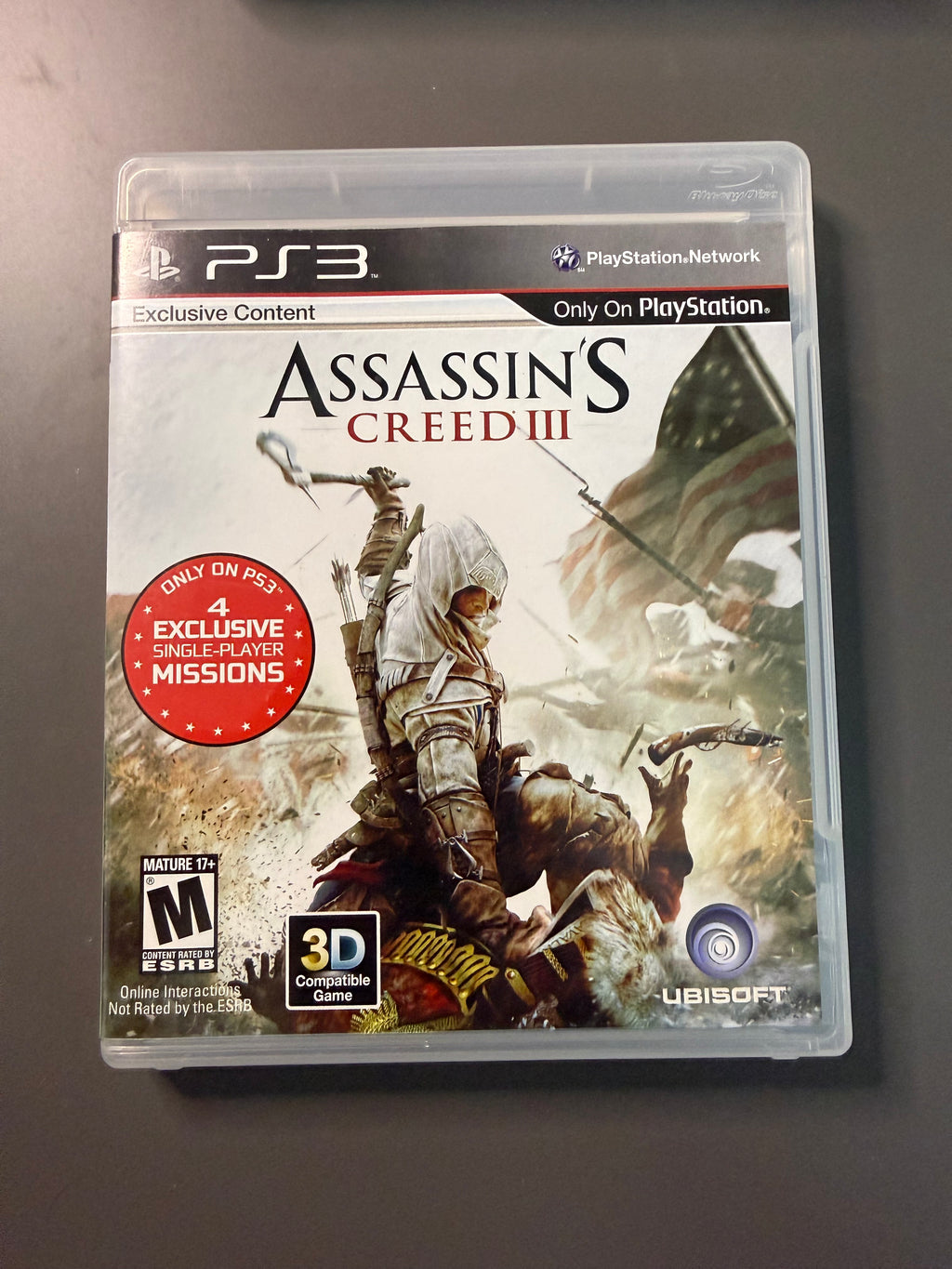 Assassin's Creed III PS3 USA CIB - OutlawGames Kuwait