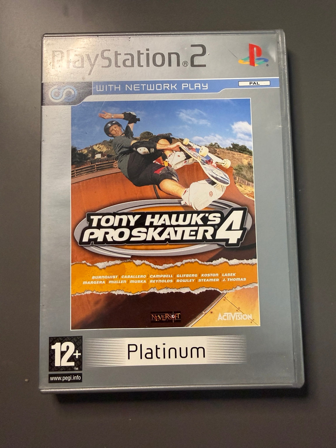 Tony Hawk's Pro Skater 4 [Platinum] PS2 PAL