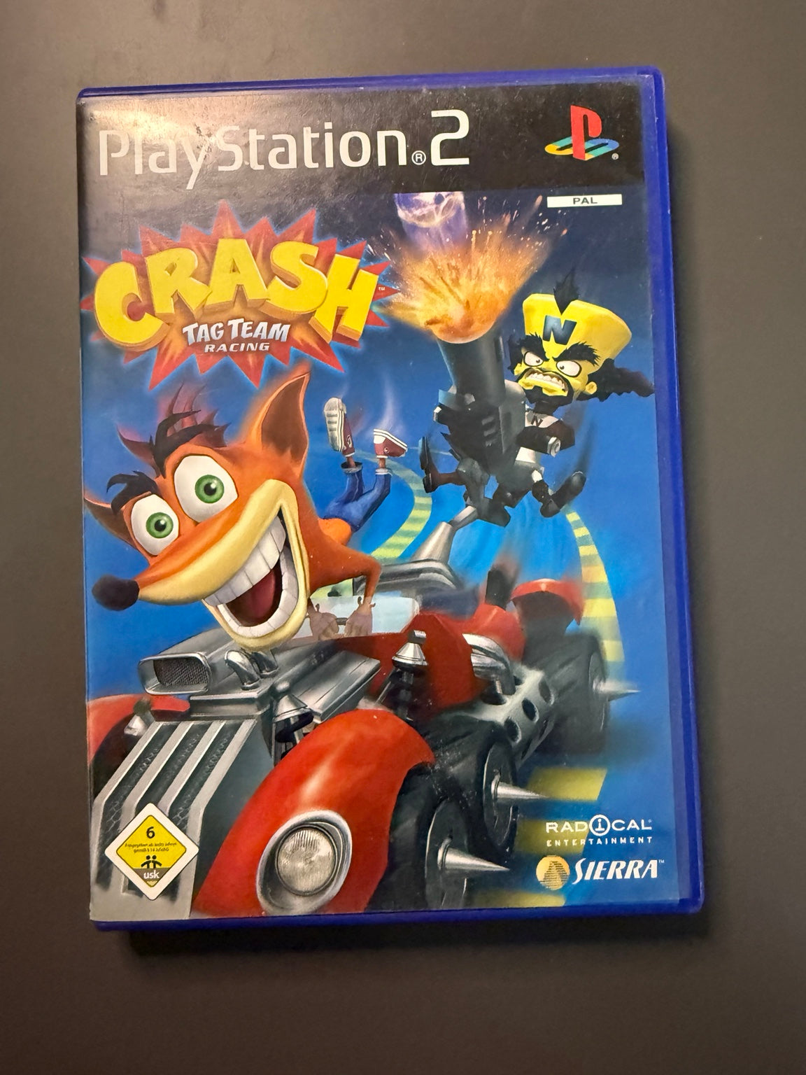 Crash Tag Team Racing - PS2 - Europe - Very Good - Missing Manual