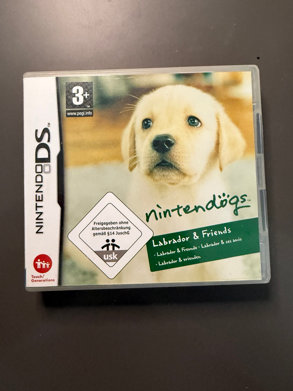 Nintendogs: Labrador & Friends — Nintendo DS, Europe, Like New, CIB