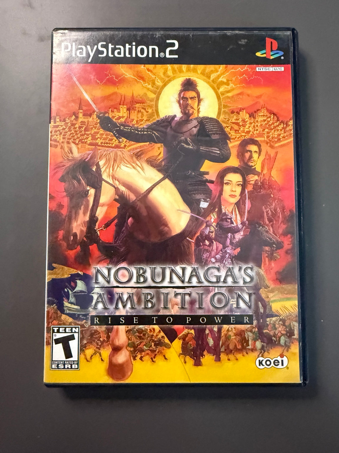 Nobunaga's Ambition: Rise to Power — PS2, USA, Like New, CIB