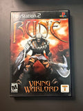Rune: Viking Warlord PlayStation 2 USA front cover