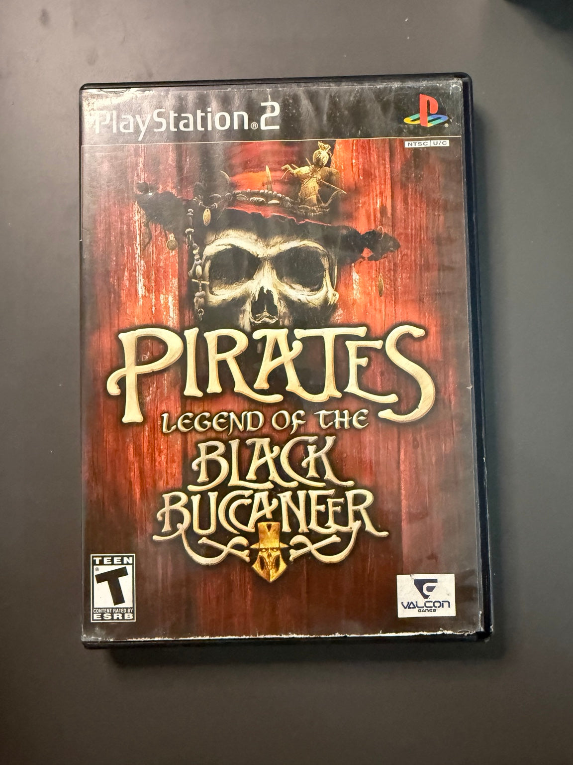 Pirates: Legend of the Black Buccaneer PS2 USA front cover