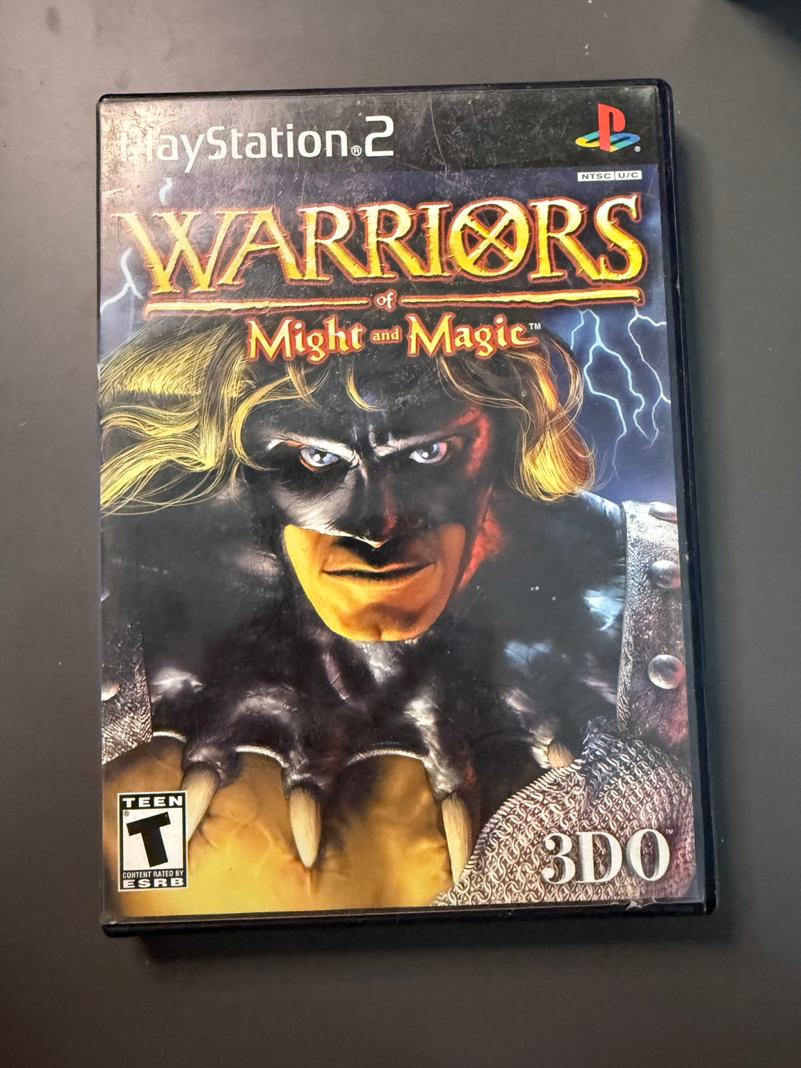 Warriors of Might and Magic PS2 USA front cover