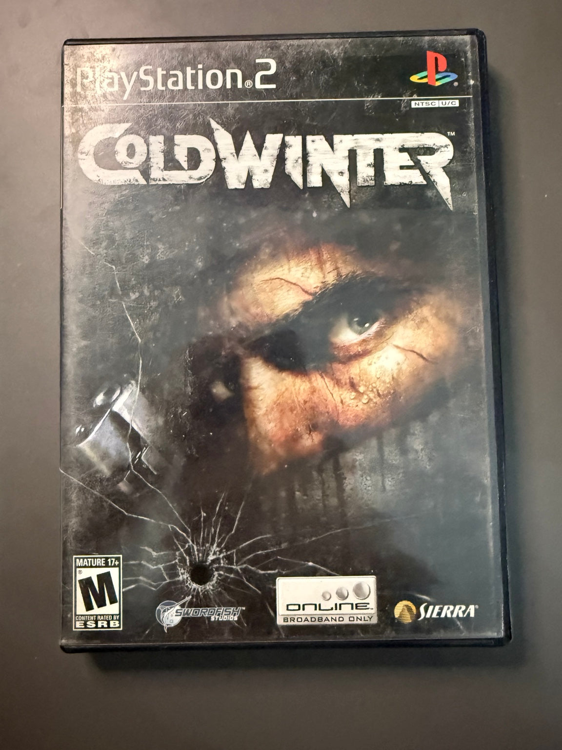 Cold Winter PS2 USA front cover