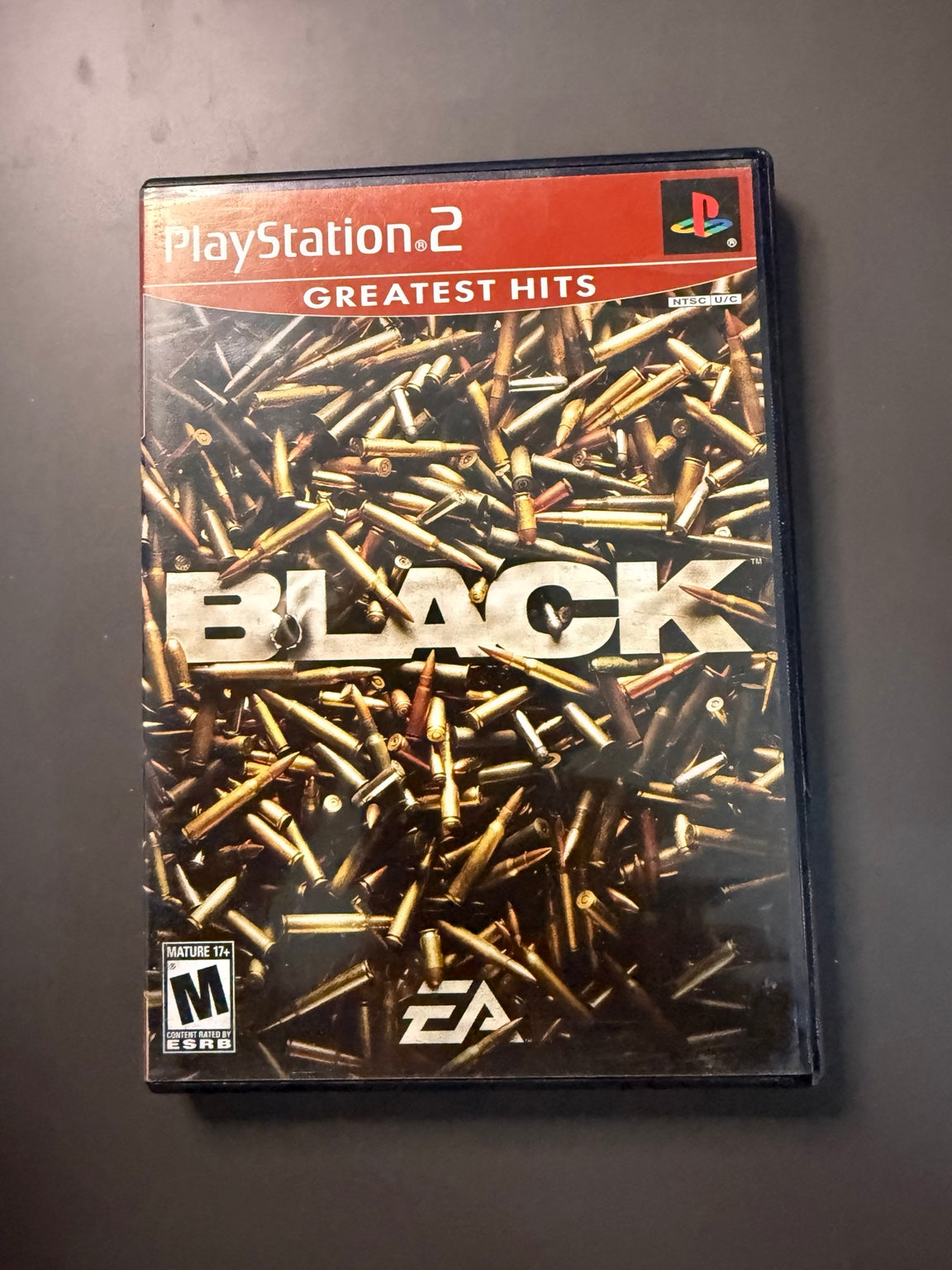 Black [Greatest Hits] PS2 USA front cover