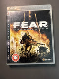 F.E.A.R. PS3 Europe Like New CIB front cover