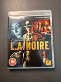 L.A. Noire PS3 Europe Like New CIB front cover