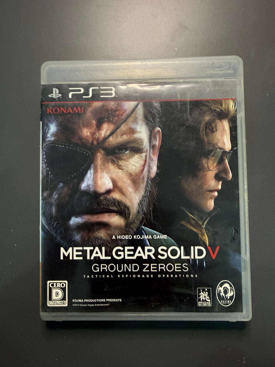 Metal Gear Solid V: Ground Zeroes PS3 Japan Very Good CIB