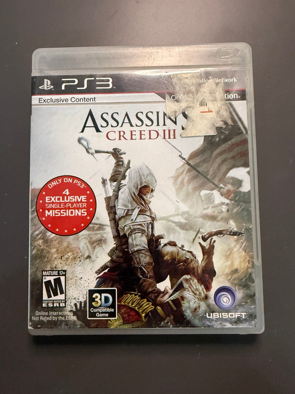 Assassin's Creed III PS3 USA CIB - OutlawGames Kuwait