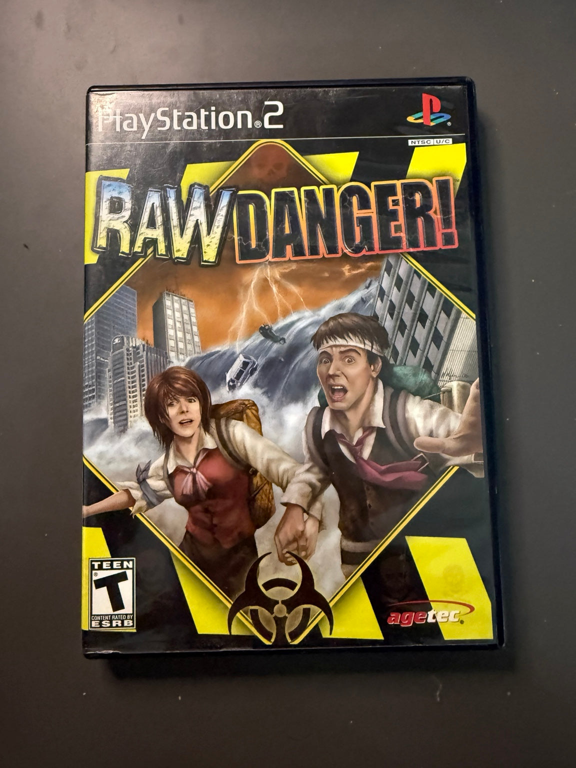 Raw Danger! PS2 USA CIB Like New
