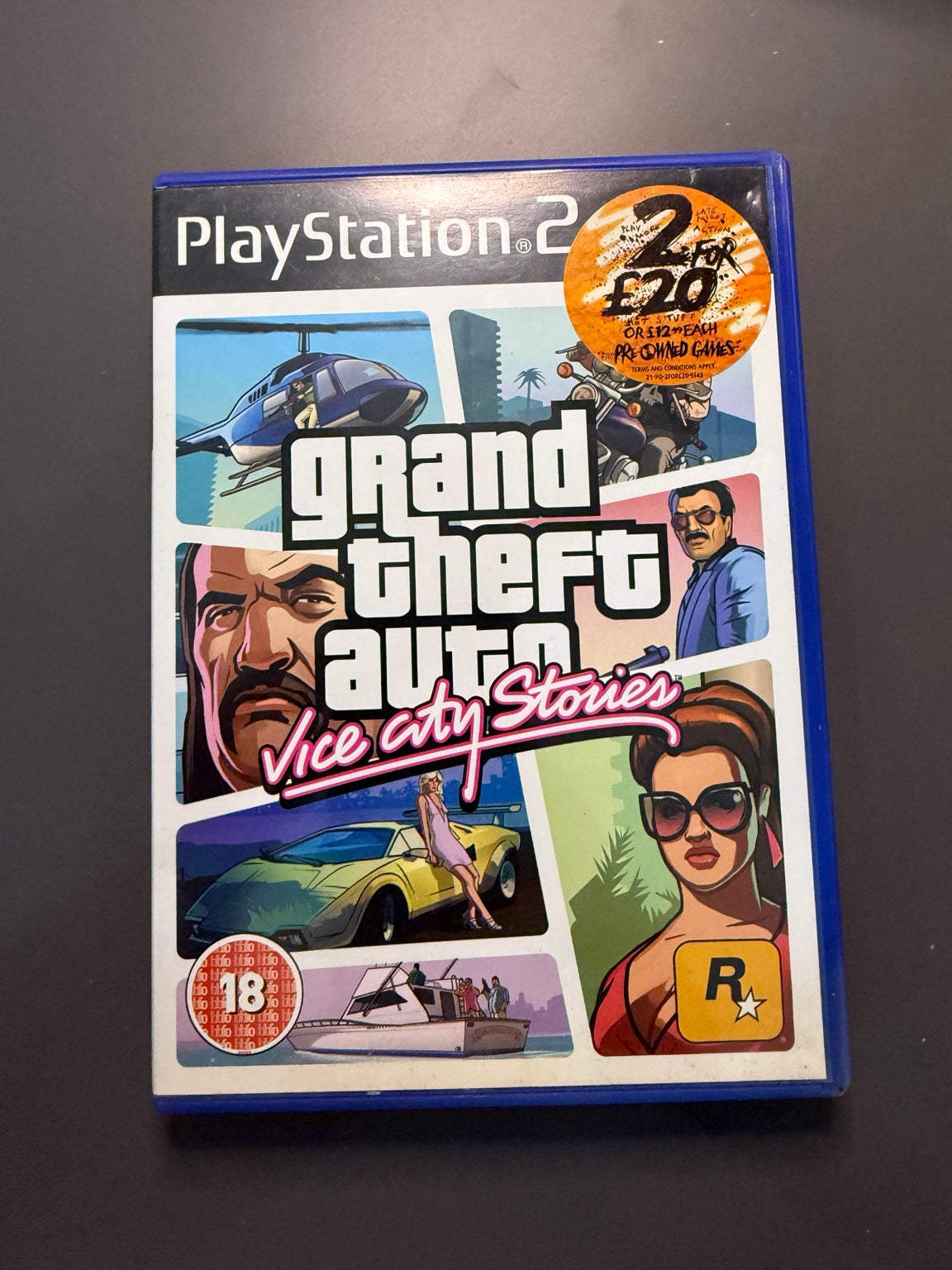 Grand Theft Auto: Vice City Stories – PS2 Europe