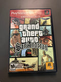 Grand Theft Auto: San Andreas Greatest Hits – PS2 USA (Missing Map)