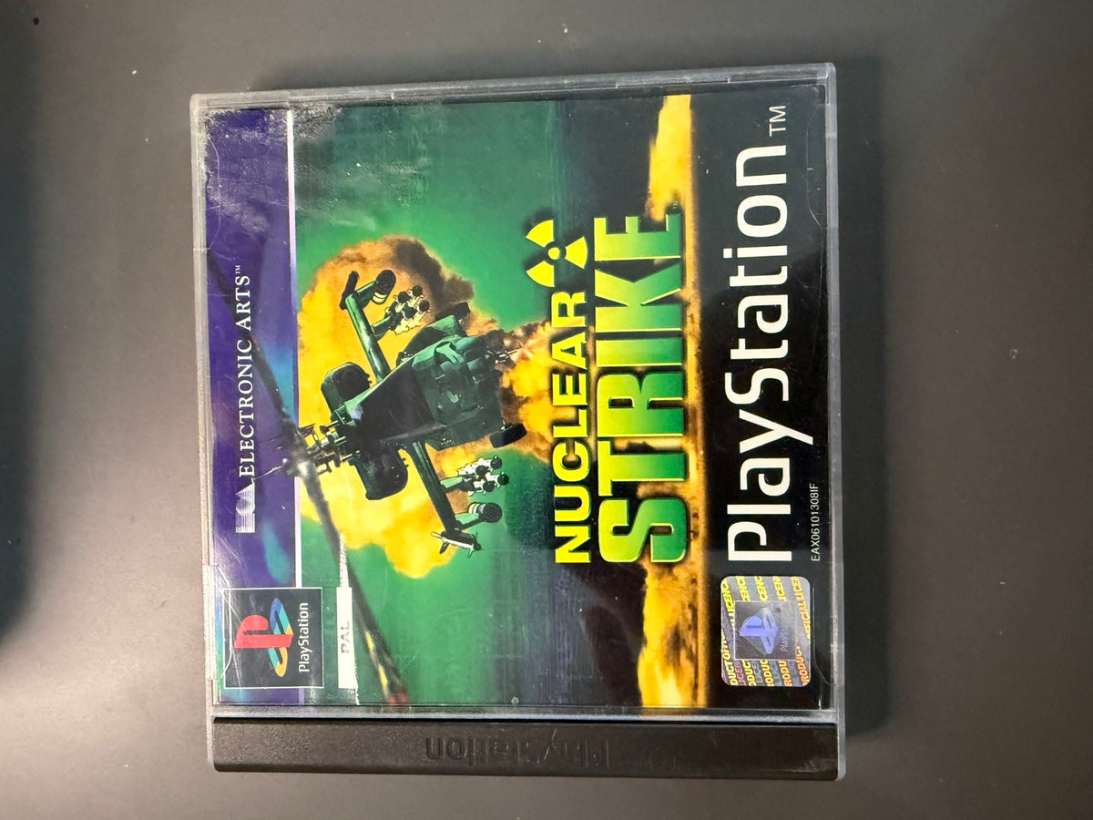 Nuclear Strike – PS1 – Europe – CIB – Very Good