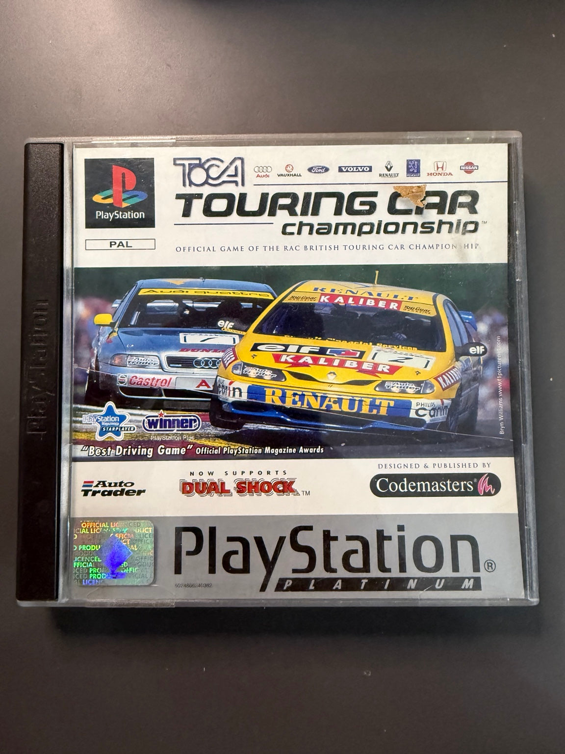 TOCA Touring Car Championship (Platinum) – PS1 – Europe – CIB – Good