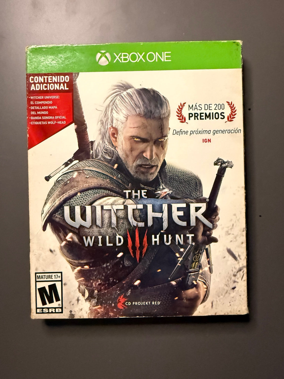 The Witcher 3: Wild Hunt – actual Xbox One game for sale