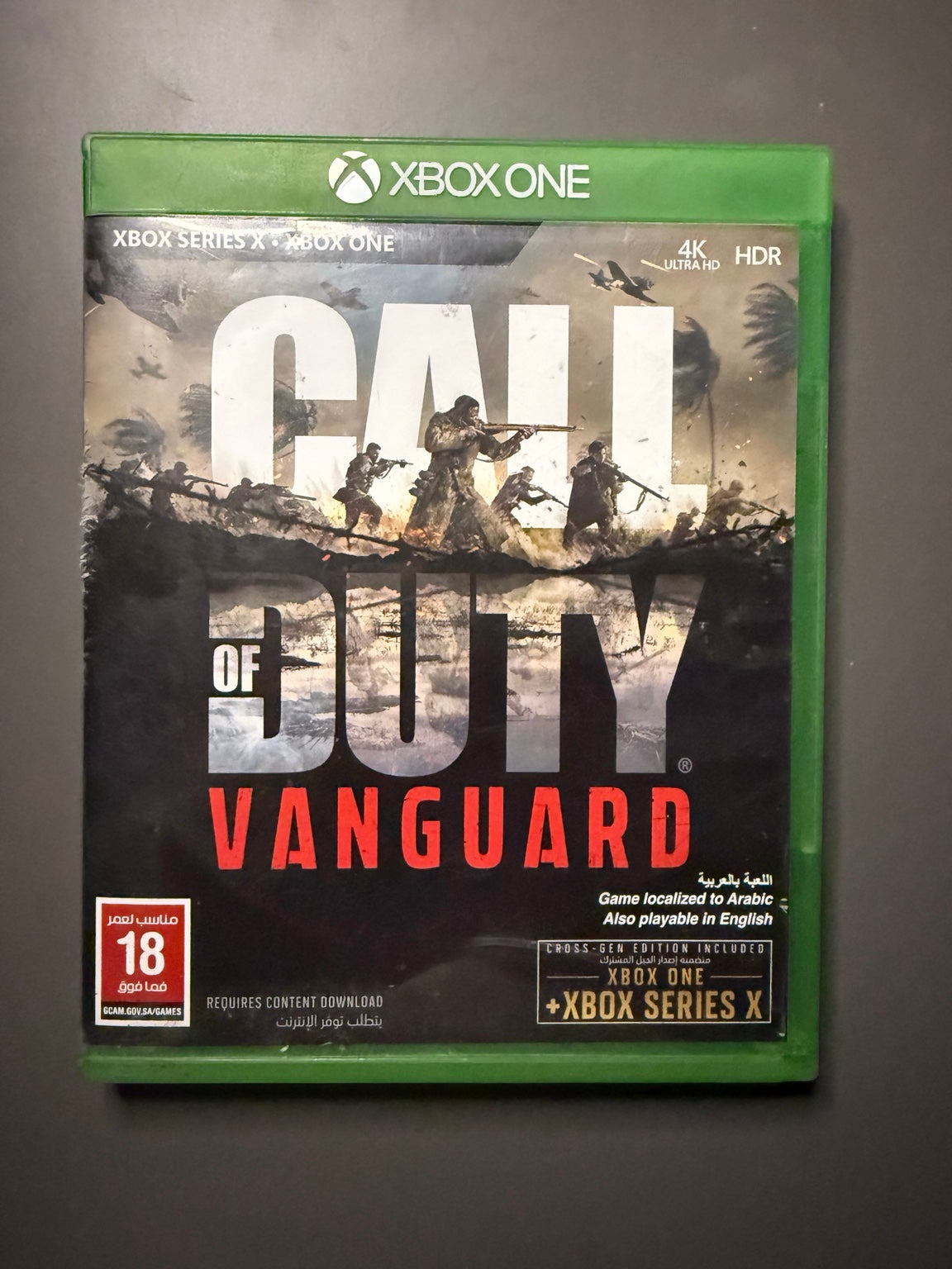 Call of Duty: Vanguard – Cross-Gen Edition – actual Xbox One game for sale