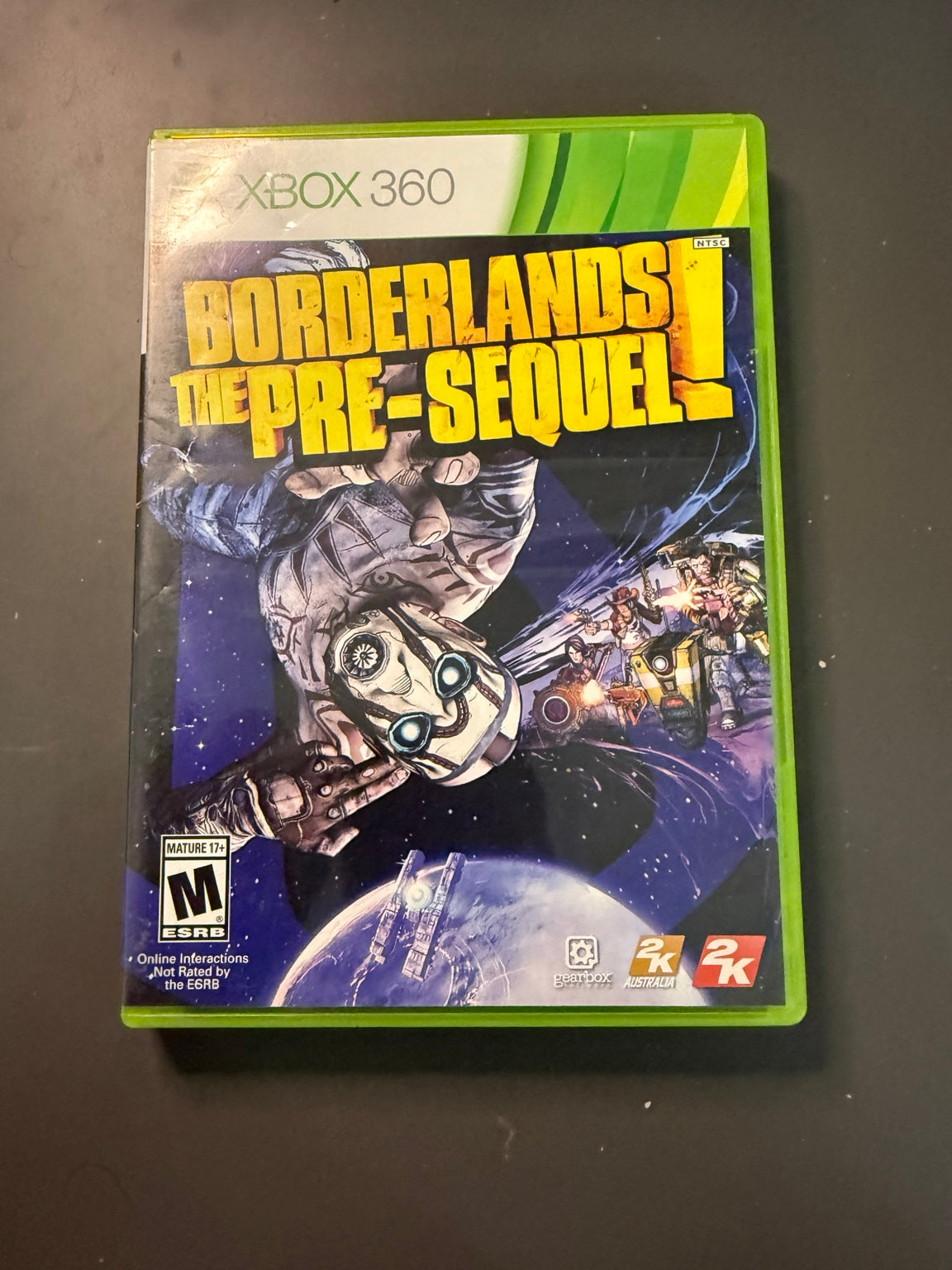 Borderlands: The Pre-Sequel! (Xbox 360) Xbox 360 USA CIB Very Good