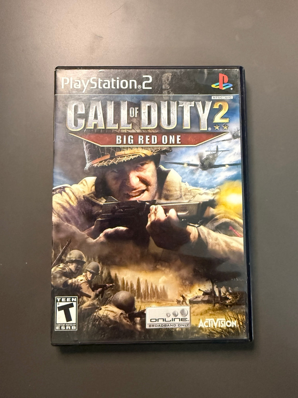 Call of Duty 2 Big Red One PS2 cover