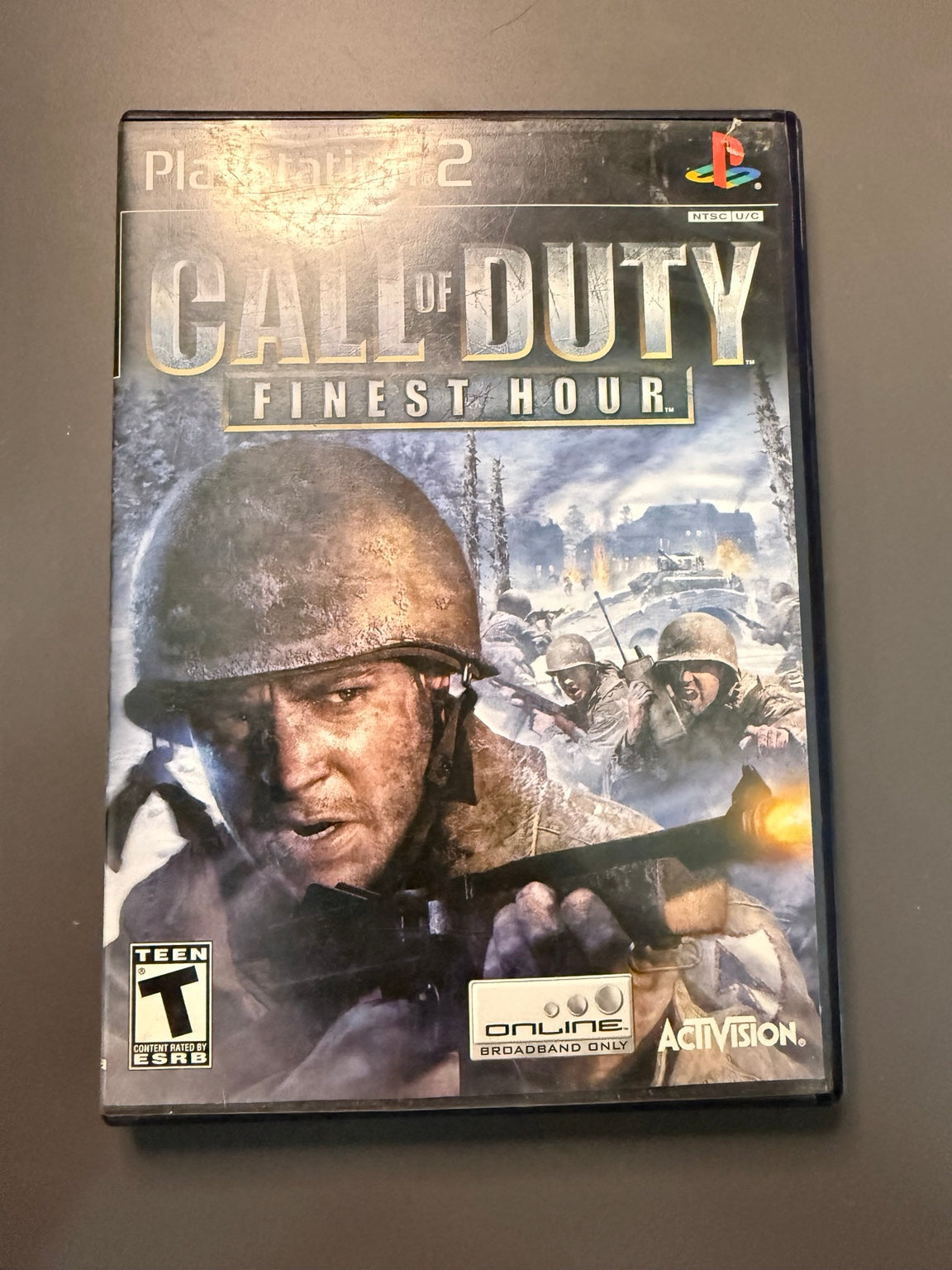 Call of Duty Finest Hour PS2 cover