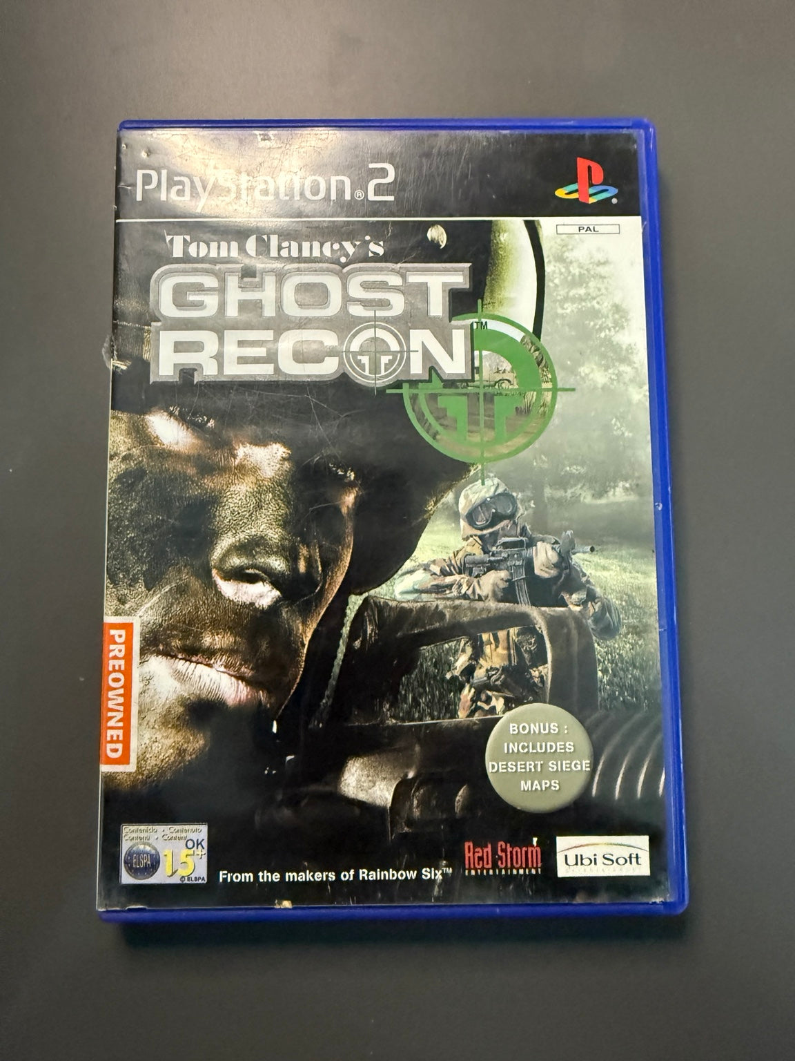 Tom Clancy's Ghost Recon for PlayStation 2 PAL