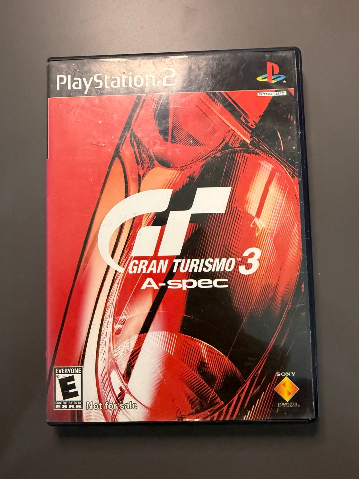 Gran Turismo 3 A-Spec Not for Resale PS2 USA front cover