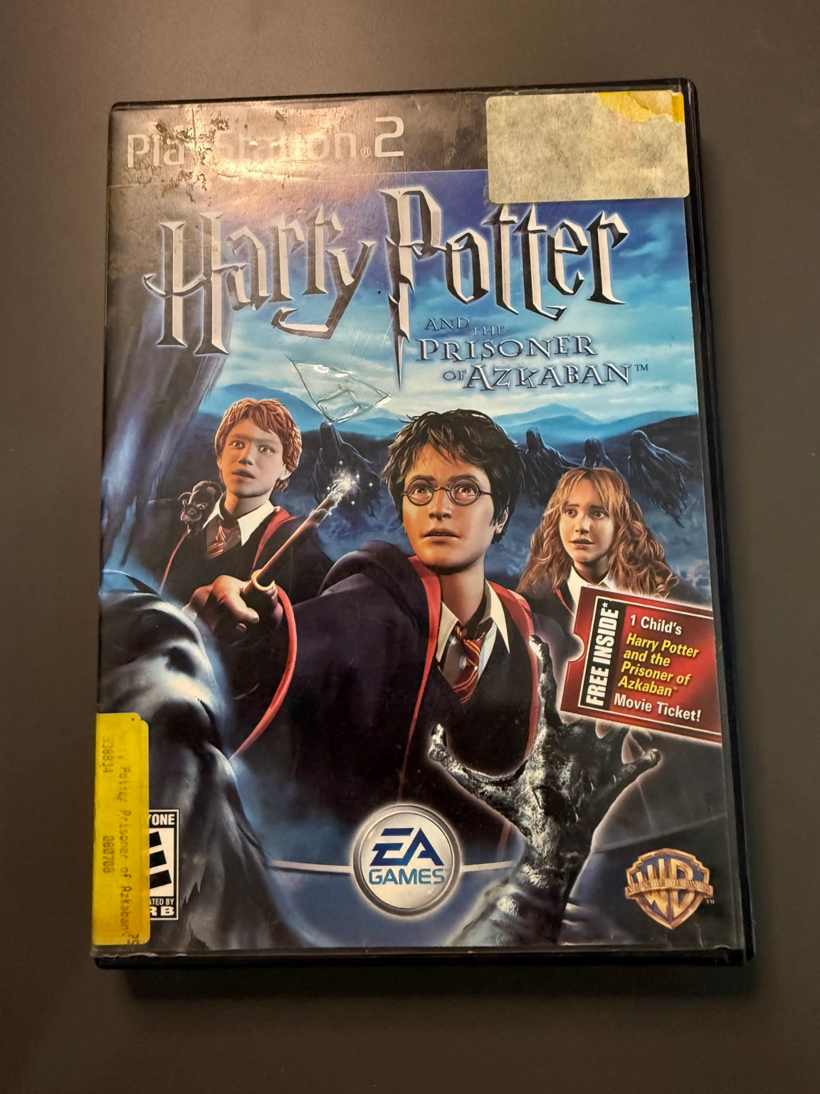 Harry Potter and the Prisoner of Azkaban PS2 cover