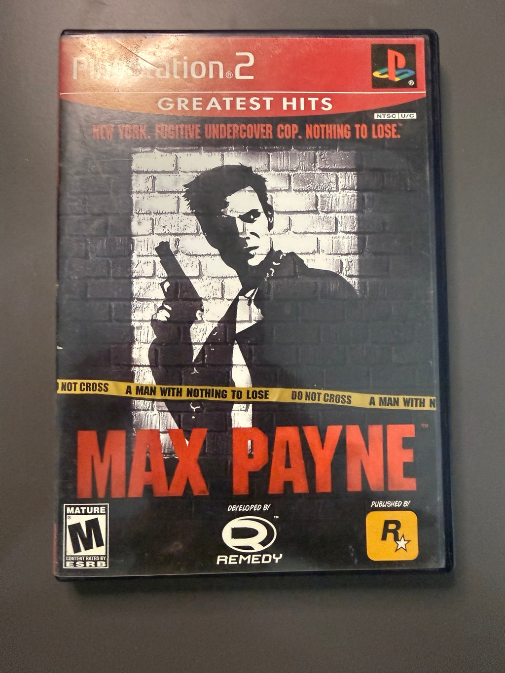 Max Payne Greatest Hits PS2 USA Missing Manual / CIB - OutlawGames Kuwait