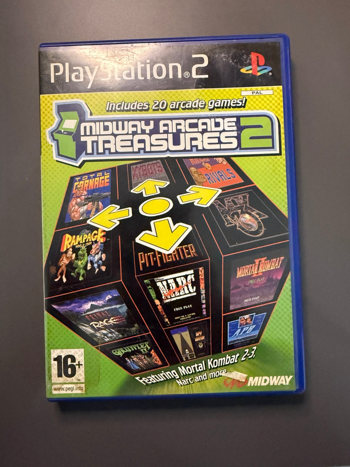 Midway Arcade Treasures 2 PAL PlayStation 2