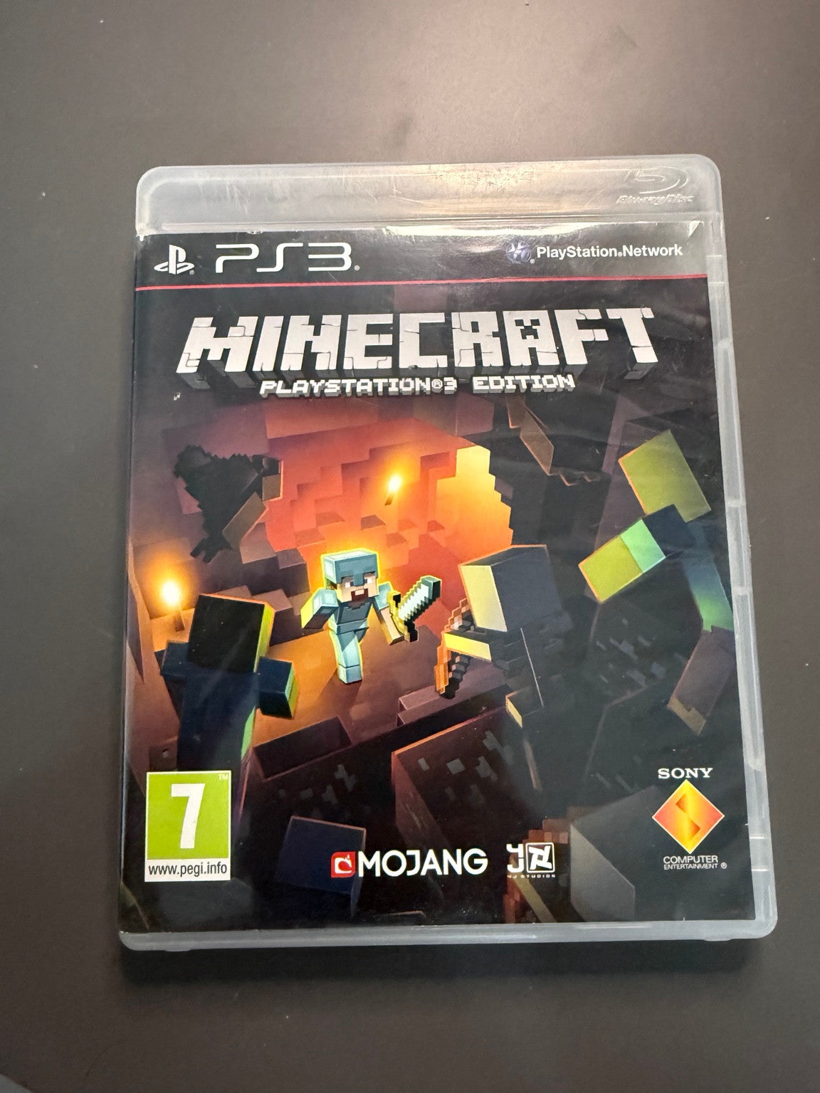 Minecraft: PlayStation 3 Edition PS3 Europe - actual copy, Very Good, Missing Manual