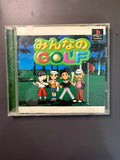 Minna no Golf [Japan] — PlayStation — Japan — Very Good CIB