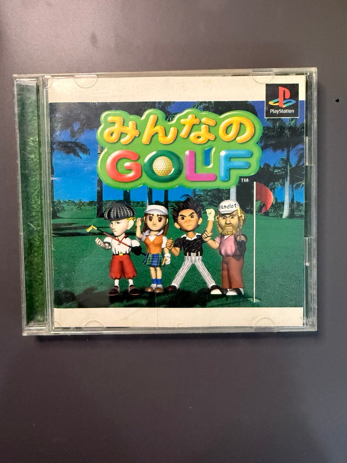 Minna no Golf [Japan] — PlayStation — Japan — Very Good CIB