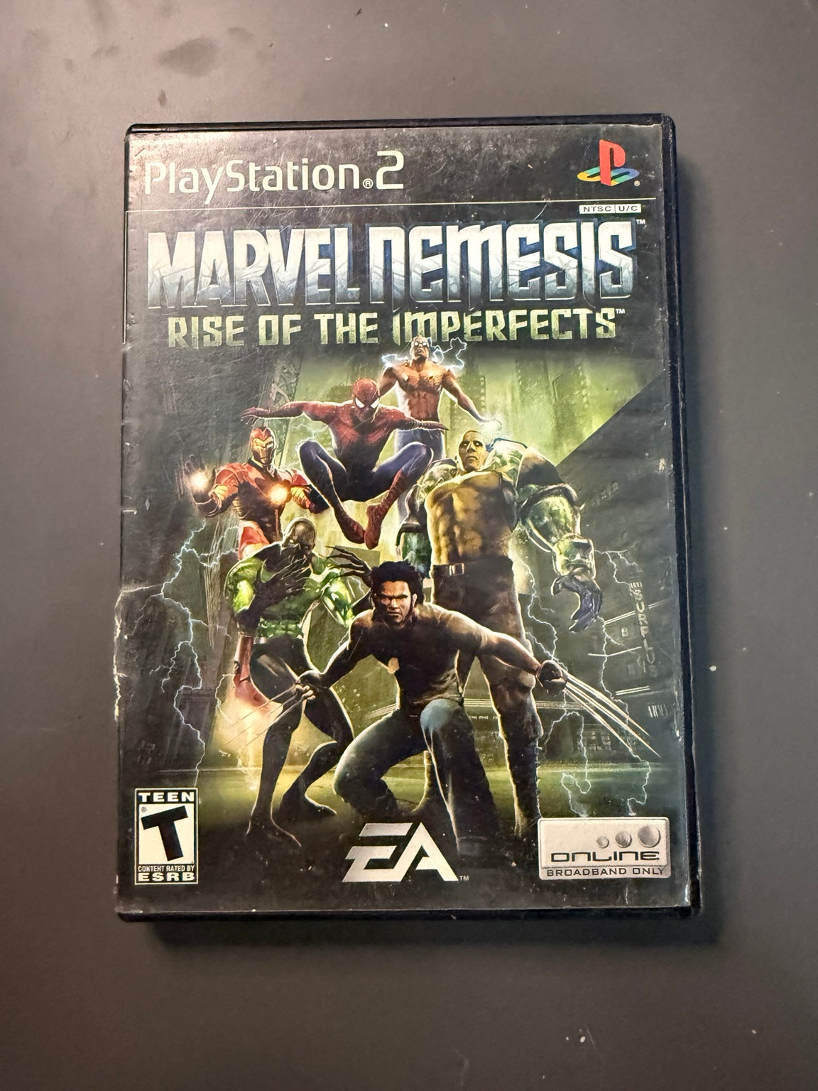 Marvel Nemesis: Rise of the Imperfects PlayStation 2 USA Very Good CIB