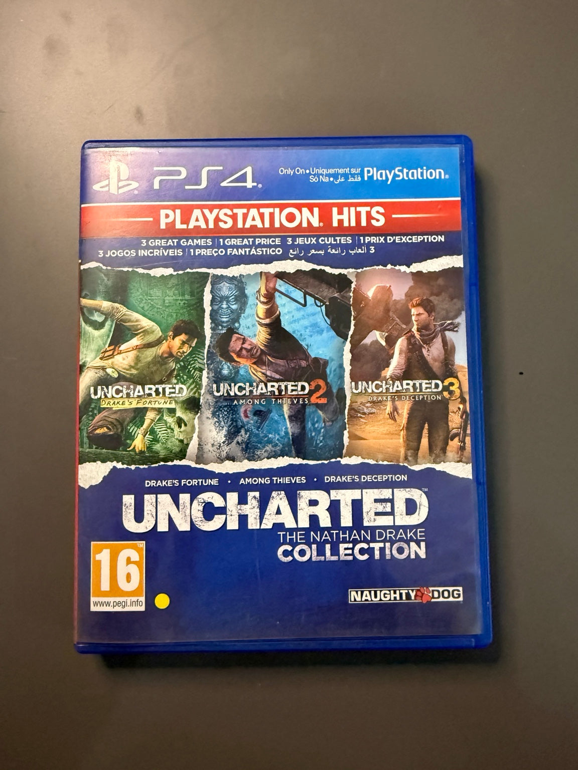 Uncharted: The Nathan Drake Collection [PlayStation Hits] PS4 Europe CIB - OutlawGames Kuwait