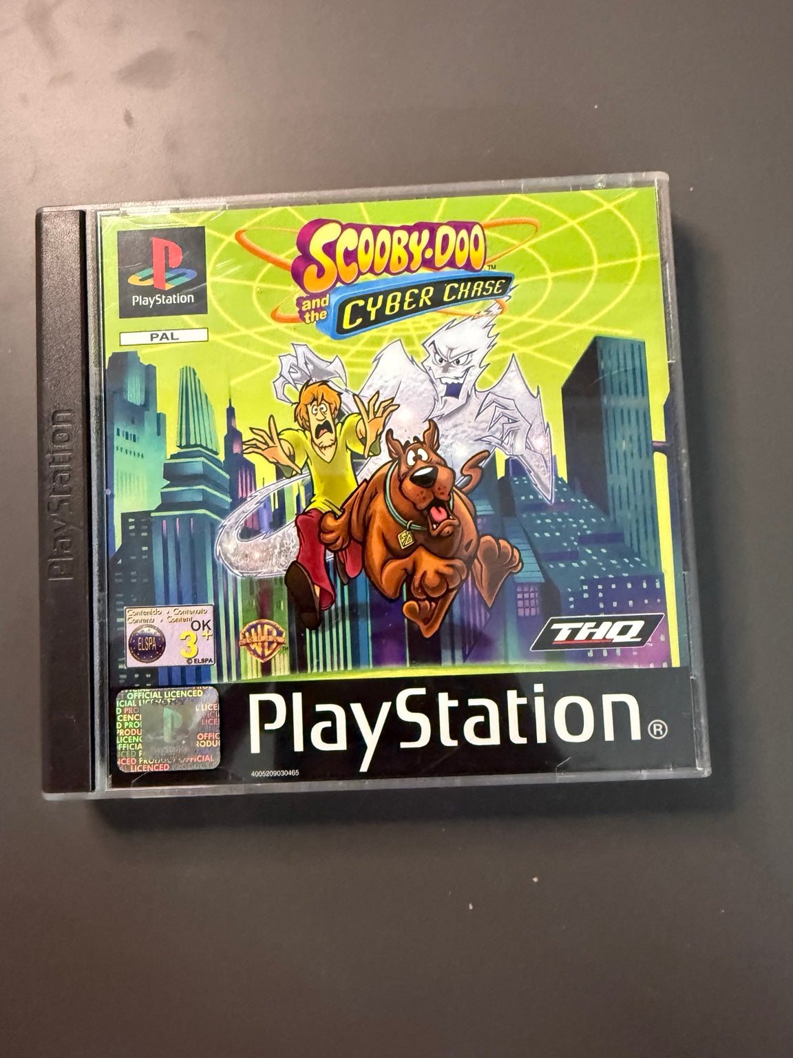 Scooby-Doo and the Cyber Chase PS1 Europe CIB - OutlawGames Kuwait