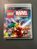 LEGO Marvel Super Heroes PS3 Europe, Like New CIB front cover