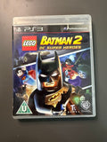 LEGO Batman 2: DC Super Heroes PS3 PAL front cover, Like New CIB copy 4326