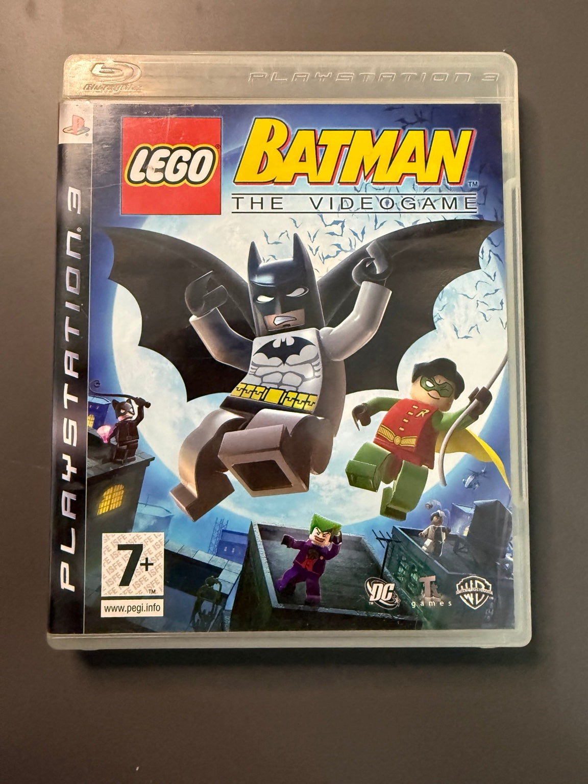 LEGO Batman: The Videogame PS3 Europe, Like New CIB front cover
