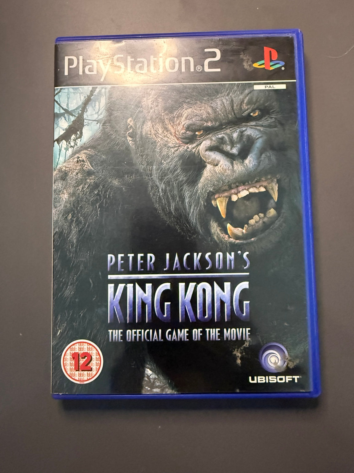 Peter Jackson's King Kong PS2 Europe front cover