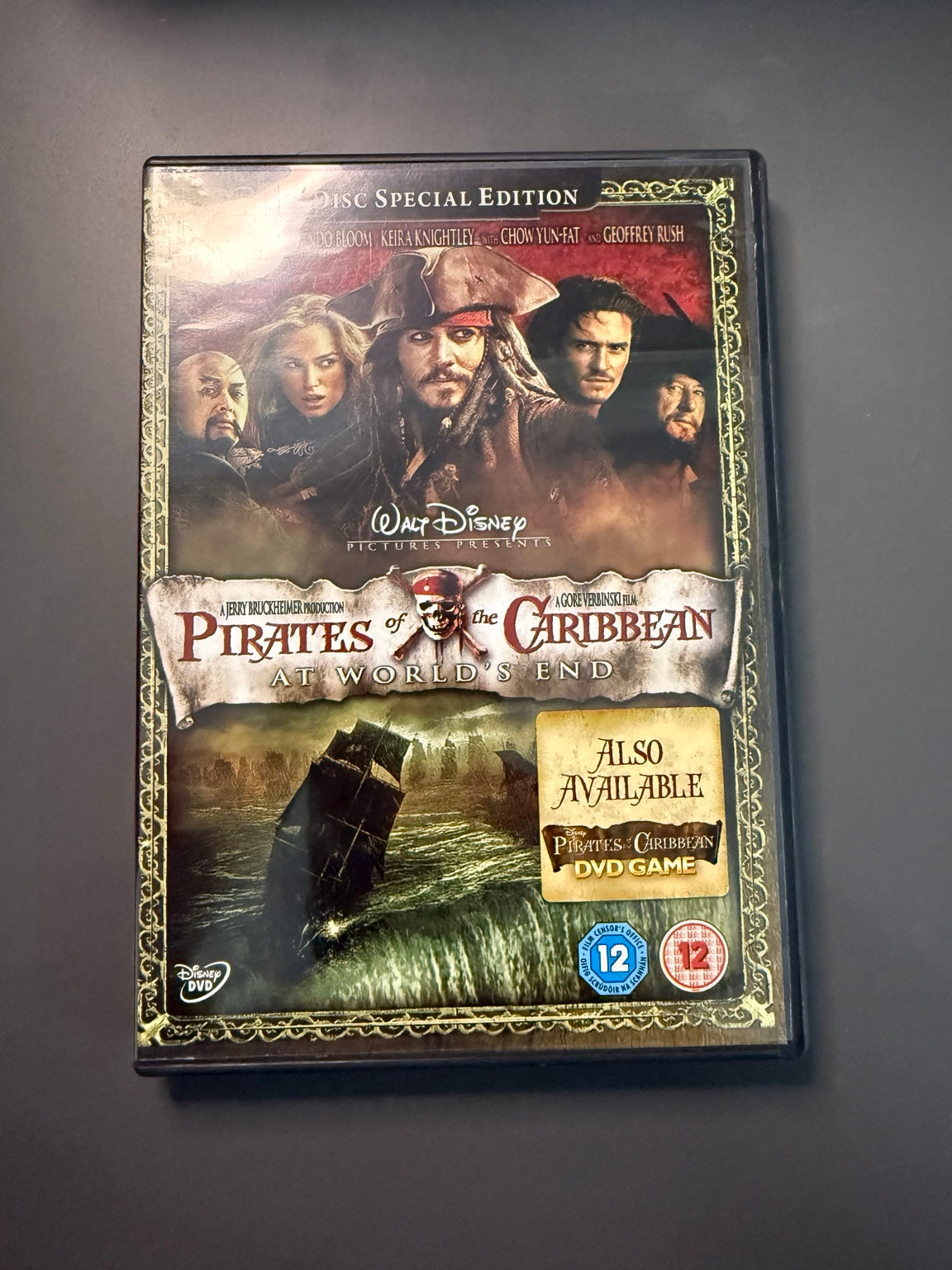 Pirates of the Caribbean At World's End 2-Disc Special Edition DVD Europe
