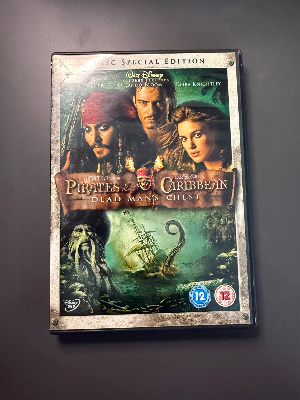 Pirates of the Caribbean Dead Man's Chest 2-Disc Special Edition DVD Europe