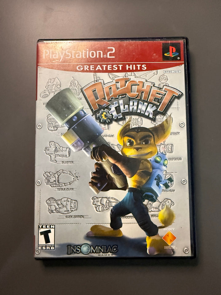 Ratchet and Clank Greatest Hits PS2 USA