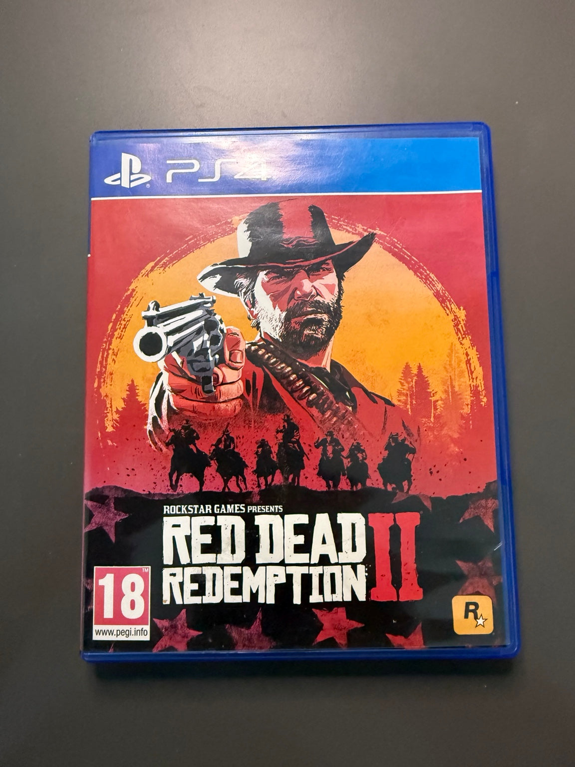 Red Dead Redemption 2 PS4 Europe front cover