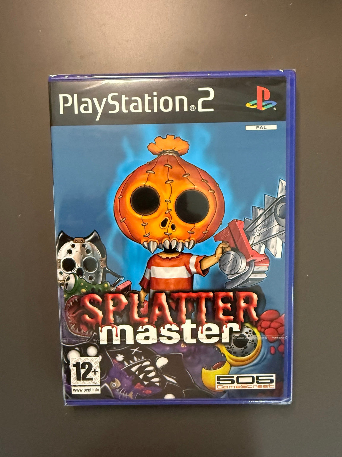 Splatter Master for PlayStation 2, Europe PAL, New Sealed, CIB