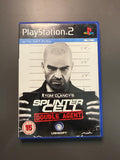 Tom Clancy's Splinter Cell: Double Agent PAL PlayStation 2