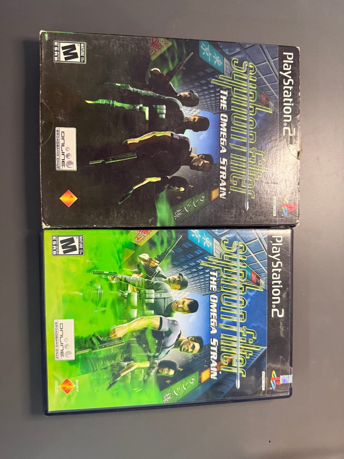 Syphon Filter: The Omega Strain USA complete packaging