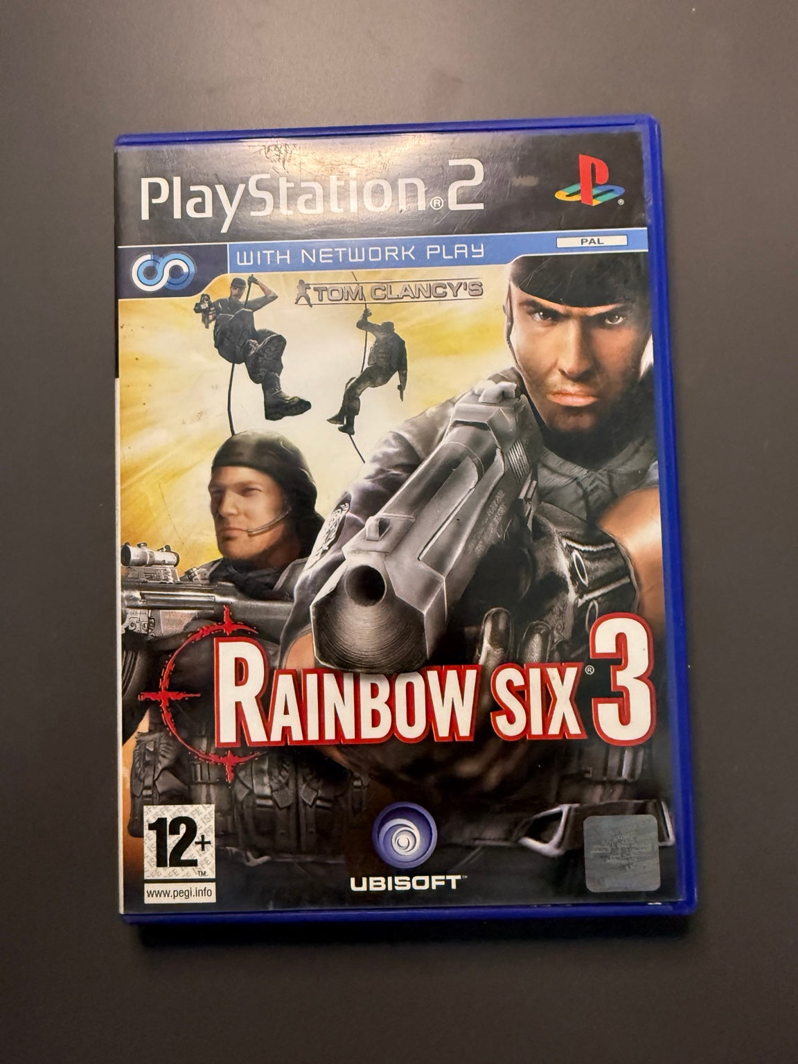 Tom Clancy's Rainbow Six 3 PS2 Europe front cover