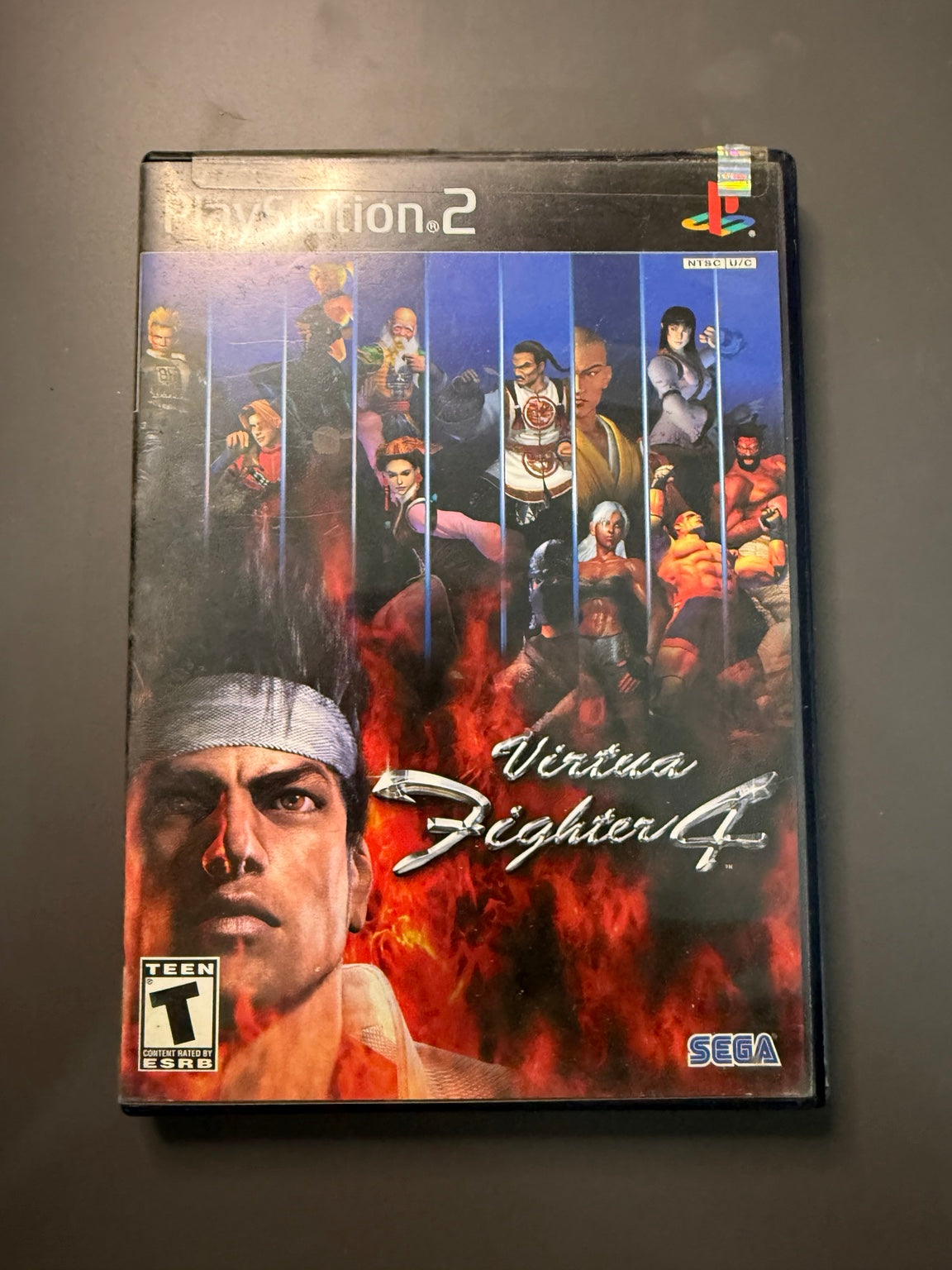 Virtua Fighter 4 PS2 USA front cover