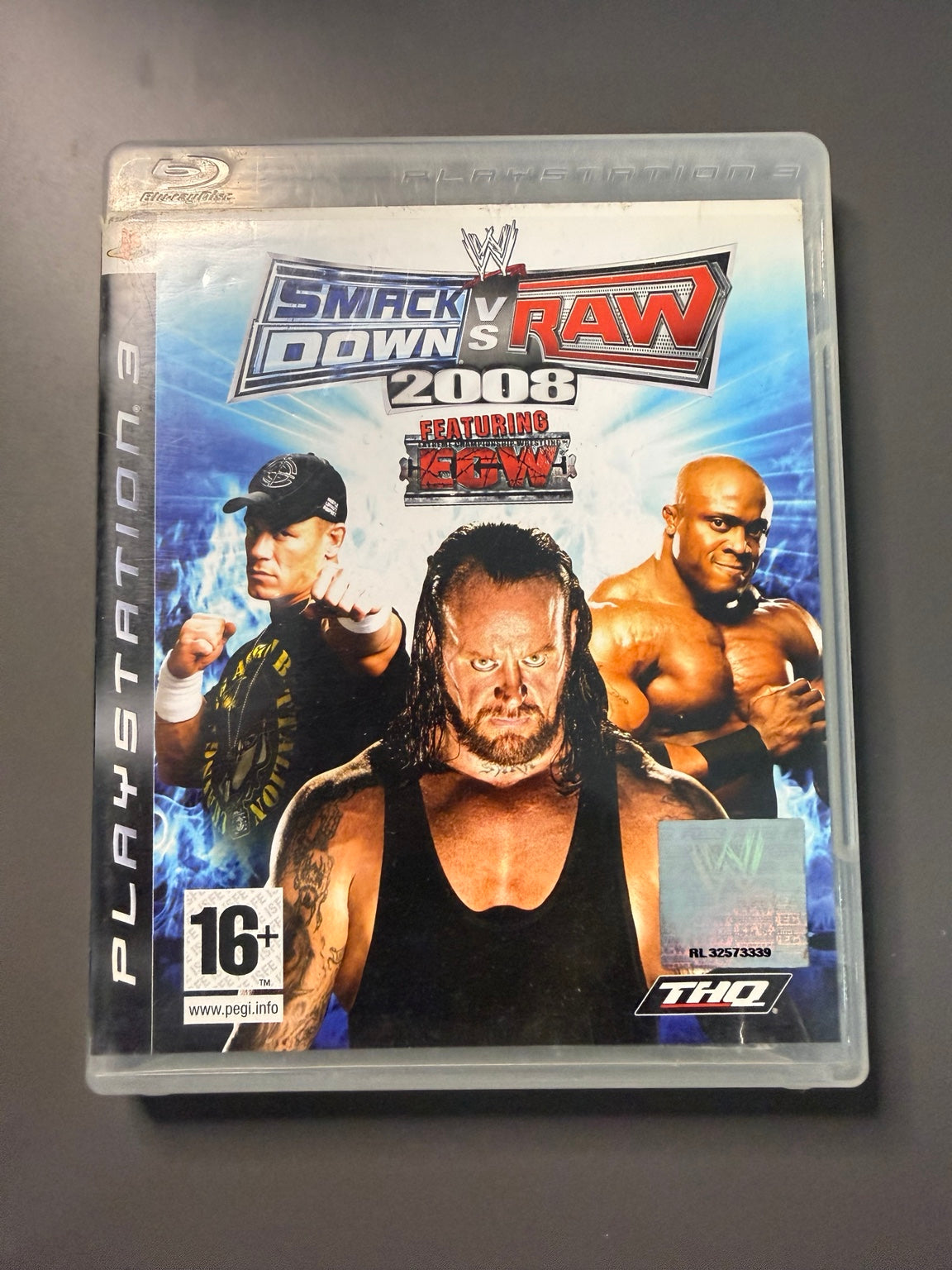 WWE SmackDown vs Raw 2008 PlayStation 3 Europe